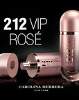 Carolina Herrera 212 VIP Rosé Eau de Parfum 80 ml - Perfumerie X