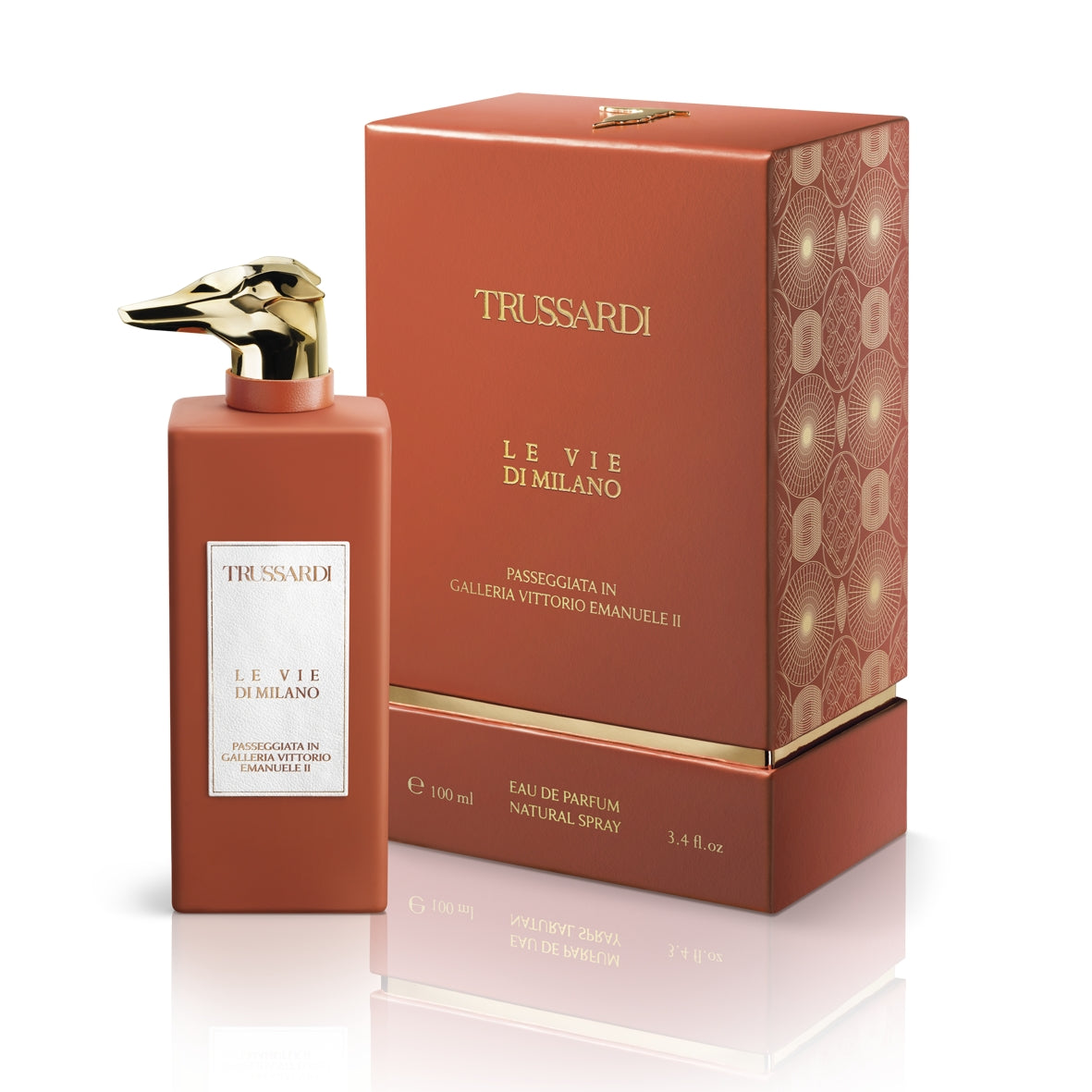 Trussardi Le Vie di Milano Passeggiata in Galleria Vittorio Emanuele II Eau de Parfum 100 ml - Perfumerie X